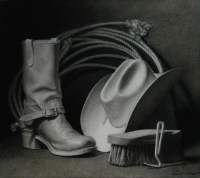 Drawing Still Life - Head For The Horse